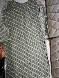 Stylish Olive Green Kurta
