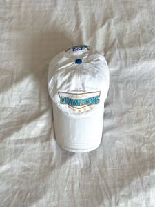 White Baseball Cap - Champions