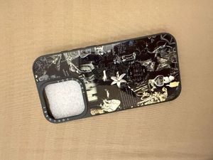 iPhone 16 Pro Black Unique Artistic Phone Case
