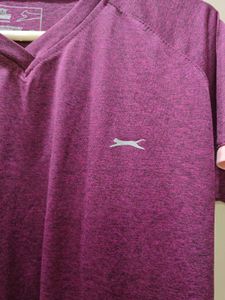 Slazenger Women's V-Neck Sports T-Shirt