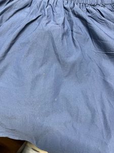 Blue Pinafore Skirt