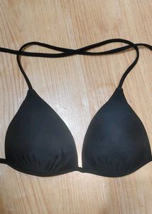 🔊✨Combo Classic Black Halter Bikini &amp;Cream lace (