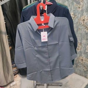 Elegant Gray Blouse