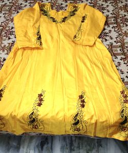 New Arractive Gold Yellow Set