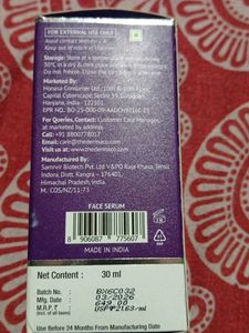 derma co vitamin face brightening serum