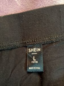 SHEIN Black Mini Skirt