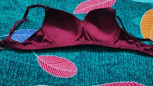 Maroon Padded Bra