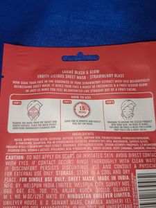 Lakme Blush &amp; Glow Mask