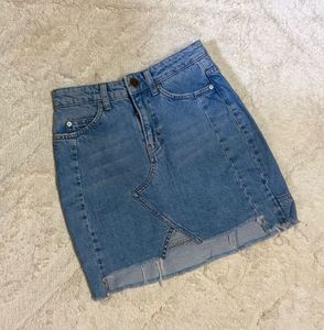 Y2K Denim Mini Skirt