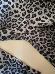activewear set-Leopard Print leggings &amp;sport bra