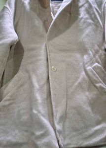 Cream Blazer Jacket
