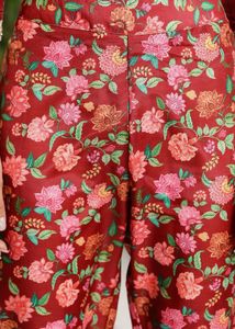 Designer marron Kurta Set with Dupatta