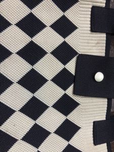 Chic Checkerboard Tote Bag