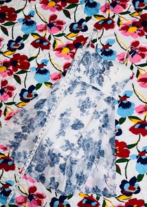 Blue Floral Sundress