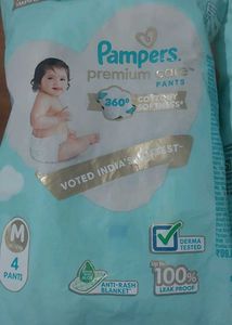 Pampers Premium Care Pants Diapers Size - M
