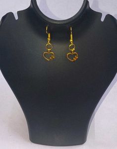 Double Heart Metal Eyerring  Latest Trending Fancy
