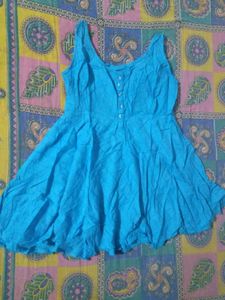 Blue Sleeveless Sundress