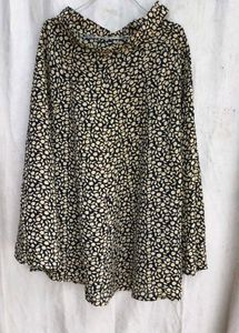 I. Floral Print Midi skirt