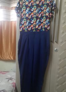 Stylish Geometric Print Jumpsuit