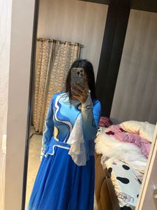 Blue Ombre Ethnic Gown🦋🎀
