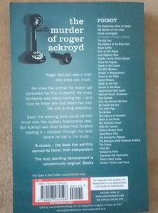 The Murder Of Roger AcKroyd