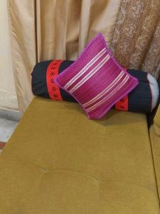 Handwoven ( Madurkathi river grass) Cush