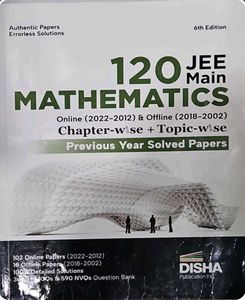 JEE Main Physics, Chemistry &amp; Maths Solved Papers