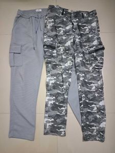 2 Pairs Cargo Pants