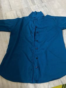 Teal Blue shirt