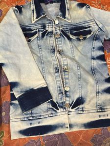 Stylish Blue Washed Denim Jacket…COMBO OF 2🔥🔥🗯️
