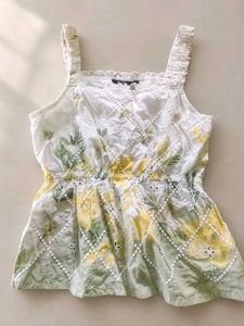 Flowy Floral Print Tank Top