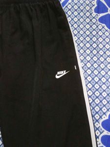Nike Black Track Pant | White Stripe | ₹110 Only