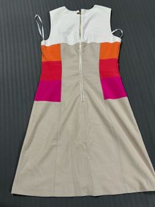 Color Block Sleeveless Dress