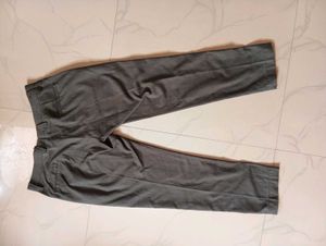 Men's Grey Casual Pants