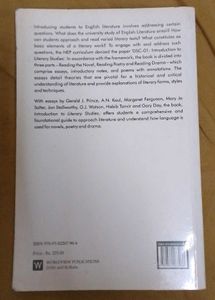 Introduction to Literary Studies