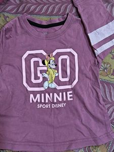 Cute Minnie Mouse Graphic T-Shirt