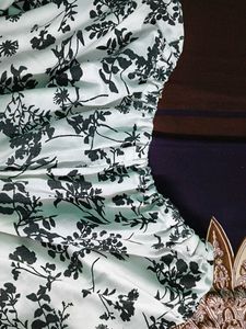 Chic Floral Print Kurta