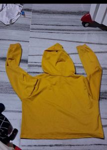 Racerback Active Sports Bra and yellow hoodie