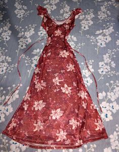 Savana Floral Mermaid maxi dress