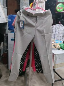 Men's Grey Formal Trousers