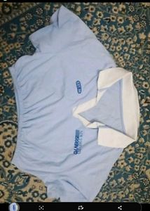 Blue "New York City 1998" Crop Top