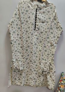 Floral Print Kurta with white pant