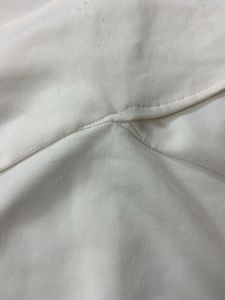 White Off-Shoulder Wrap Top