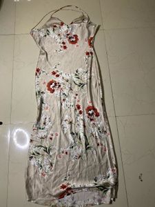 Floral Print Slip Dress
