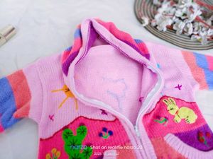 Cute Kids Knit Hoodie