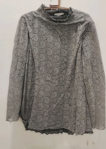 Victorian-Inspired Paisley Lace Top