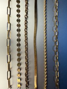 6 Pieces Golden Bracelets