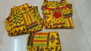 14_15 yrsGirls' Ethnic Dress Set