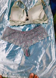 Combo Of Fancy Satin Night Gown