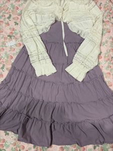 Tiered Lavender Skirt